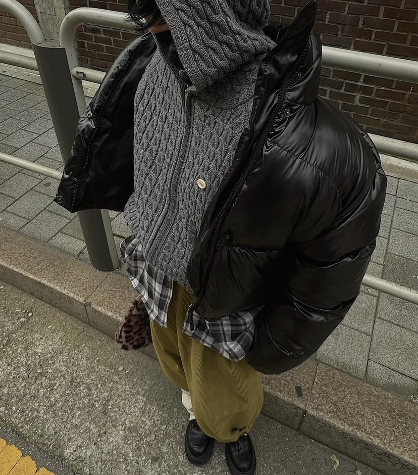 OURWAVE/OUR ROOM韓國直郵㊣女裝新款推薦短款羽絨服鴨絨Our Wave/Our Room短款羽絨服