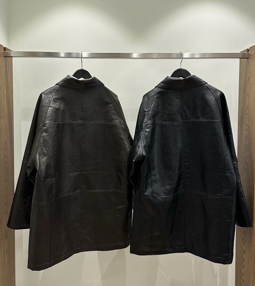 FIFO韓國代購㊣女裝新款職業25秋冬推薦休閑人氣中長款大衣FIFO中長款大衣