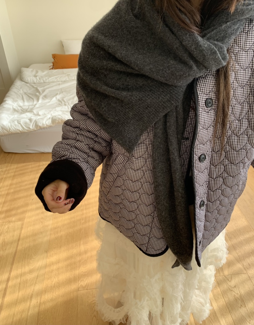 LIKEVAM韓國直郵㊣女裝新品25秋冬熱賣時尚推薦圍巾披肩披肩LIKEVAM圍巾/披肩