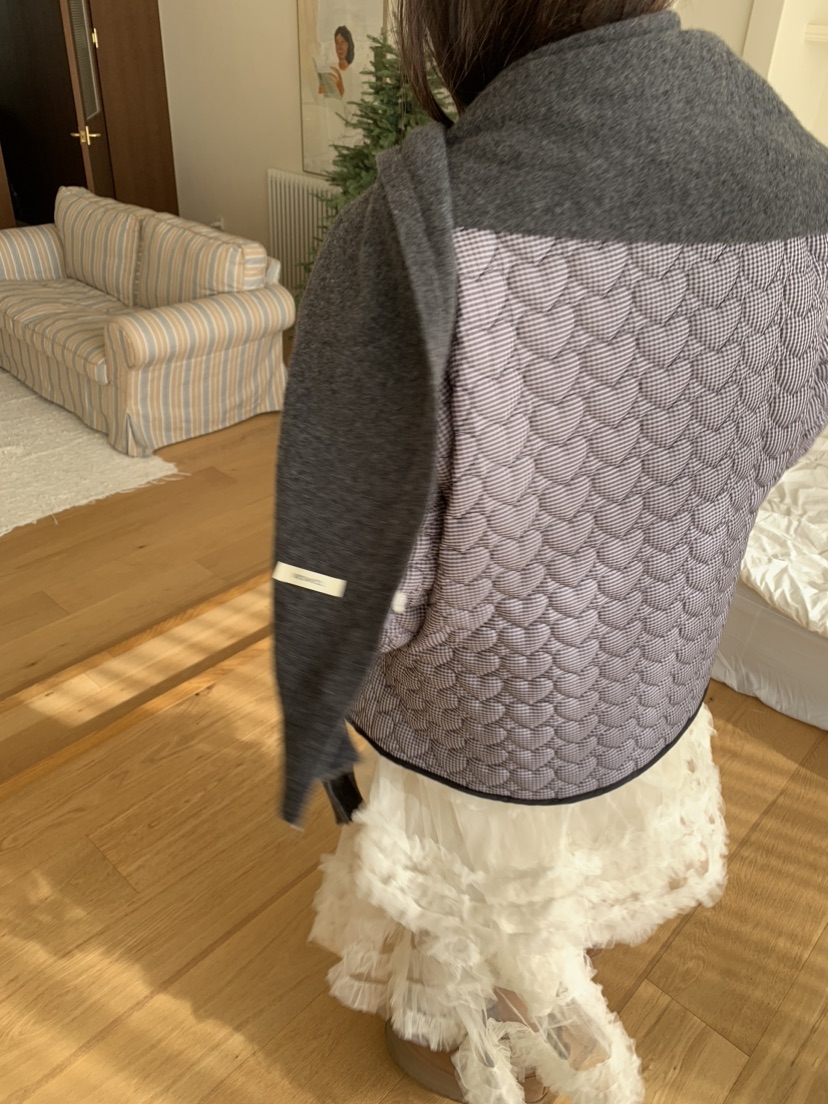 LIKEVAM韓國直郵㊣女裝新品25秋冬熱賣時尚推薦圍巾披肩披肩LIKEVAM圍巾/披肩