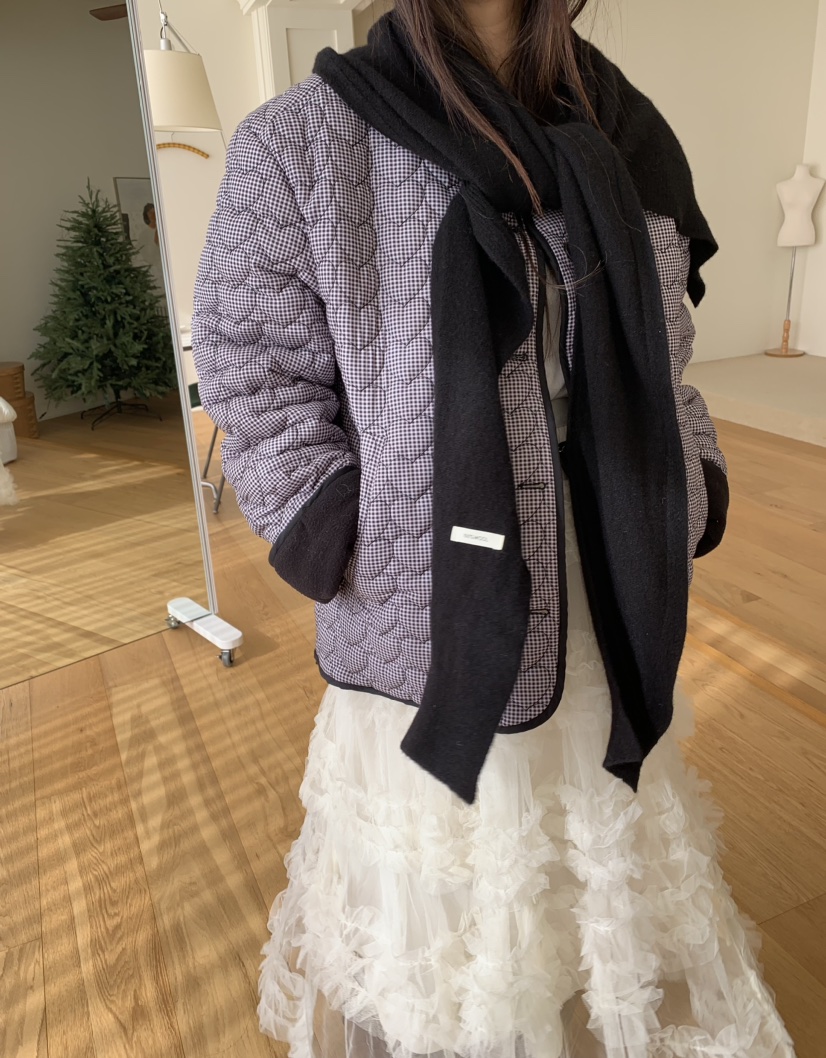 LIKEVAM韓國直郵㊣女裝新品25秋冬熱賣時尚推薦圍巾披肩披肩LIKEVAM圍巾/披肩