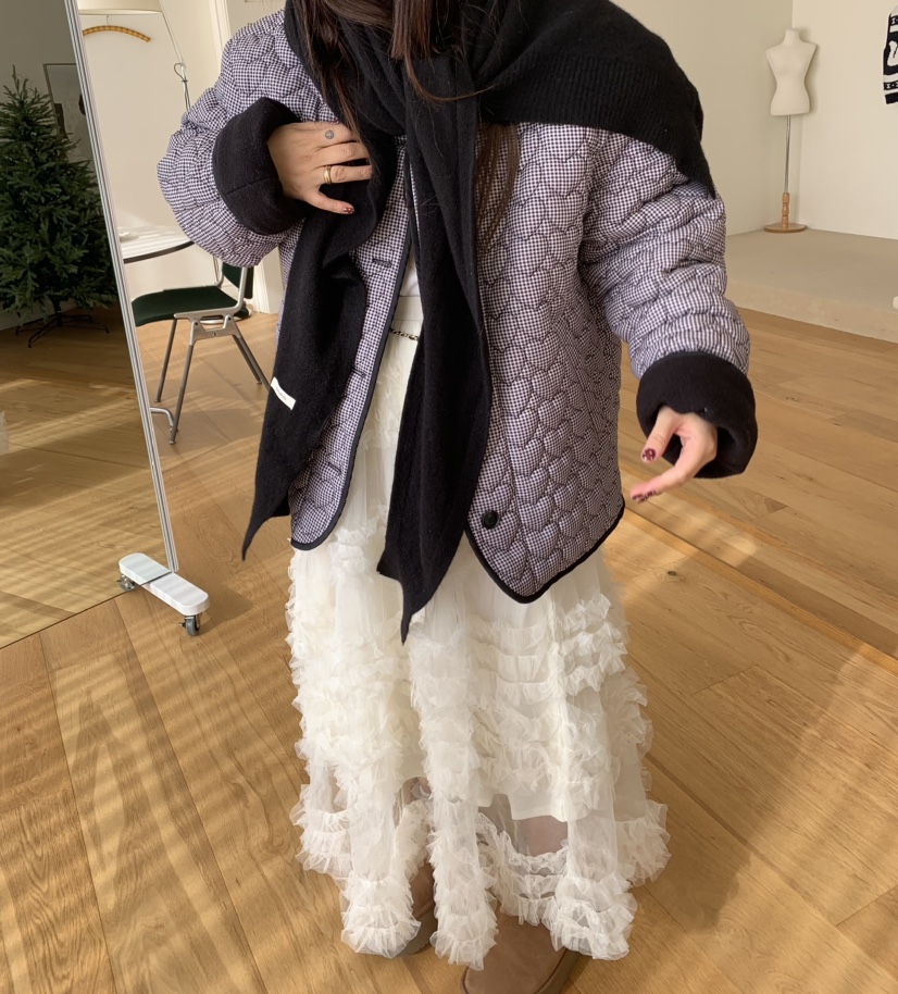 LIKEVAM韓國直郵㊣女裝新品25秋冬熱賣時尚推薦圍巾披肩披肩LIKEVAM圍巾/披肩