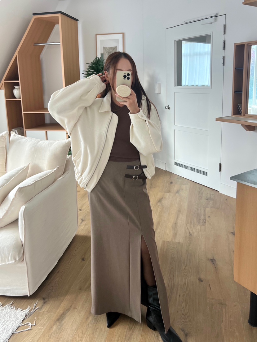 BOLD東大門㊣實拍女裝新品真品熱賣25秋冬時尚職業人氣長裙BOLD長裙