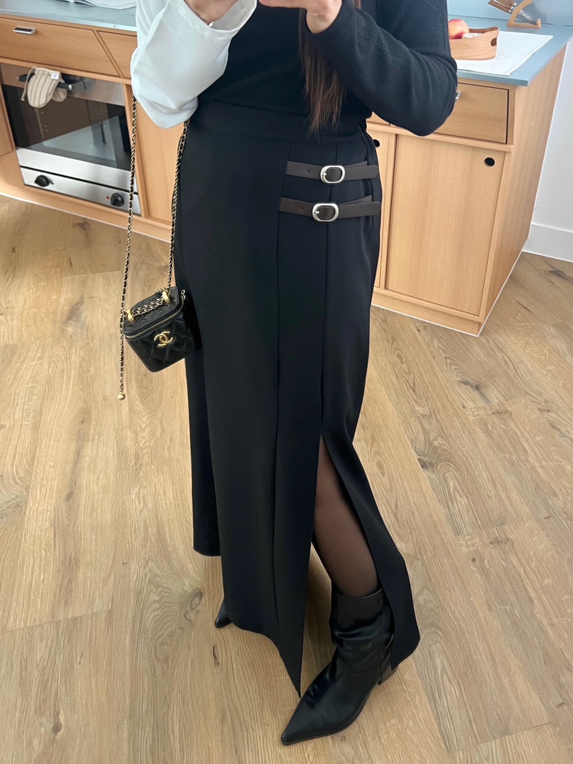 BOLD東大門㊣實拍女裝新品真品熱賣25秋冬時尚職業人氣長裙BOLD長裙