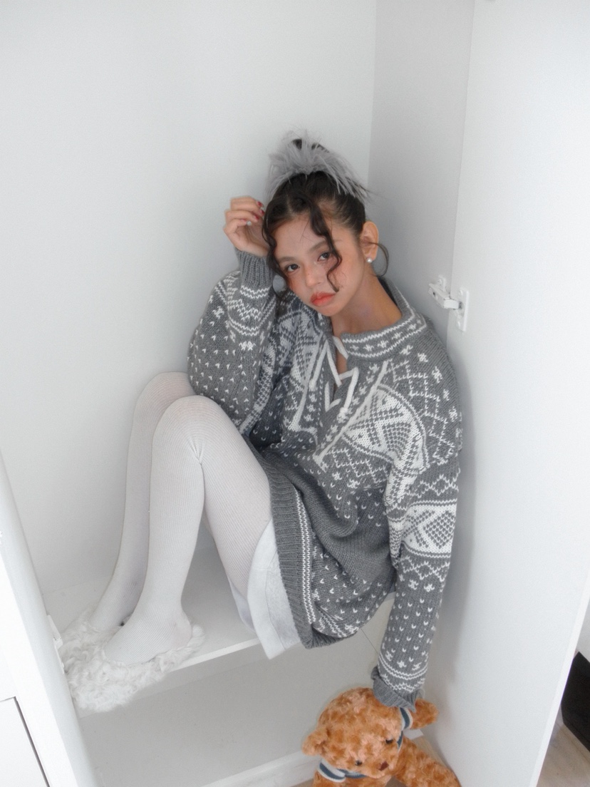 OURWAVE/OUR ROOM東大門㊣代購女士新品25秋冬時尚人氣毛衣Our Wave/Our Room毛衣