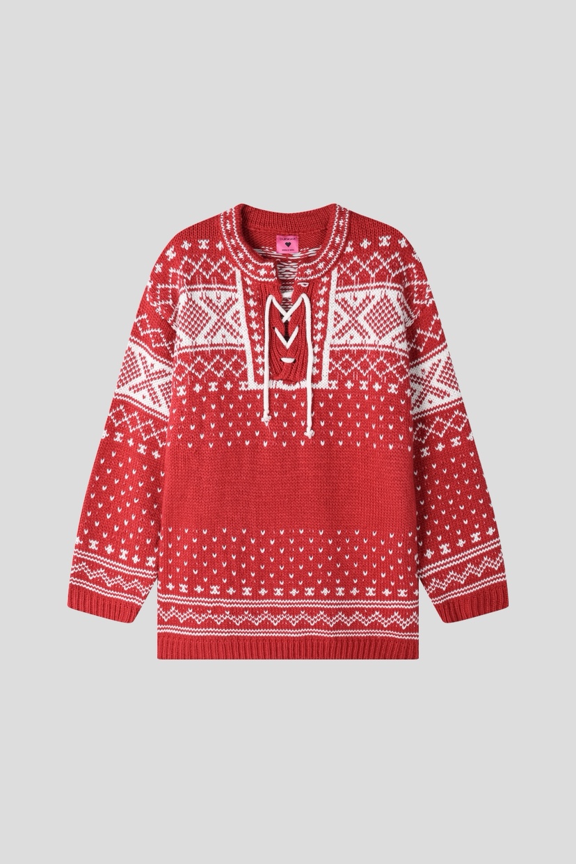 OURWAVE/OUR ROOM東大門㊣代購女士新品25秋冬時尚人氣毛衣Our Wave/Our Room毛衣圖色2