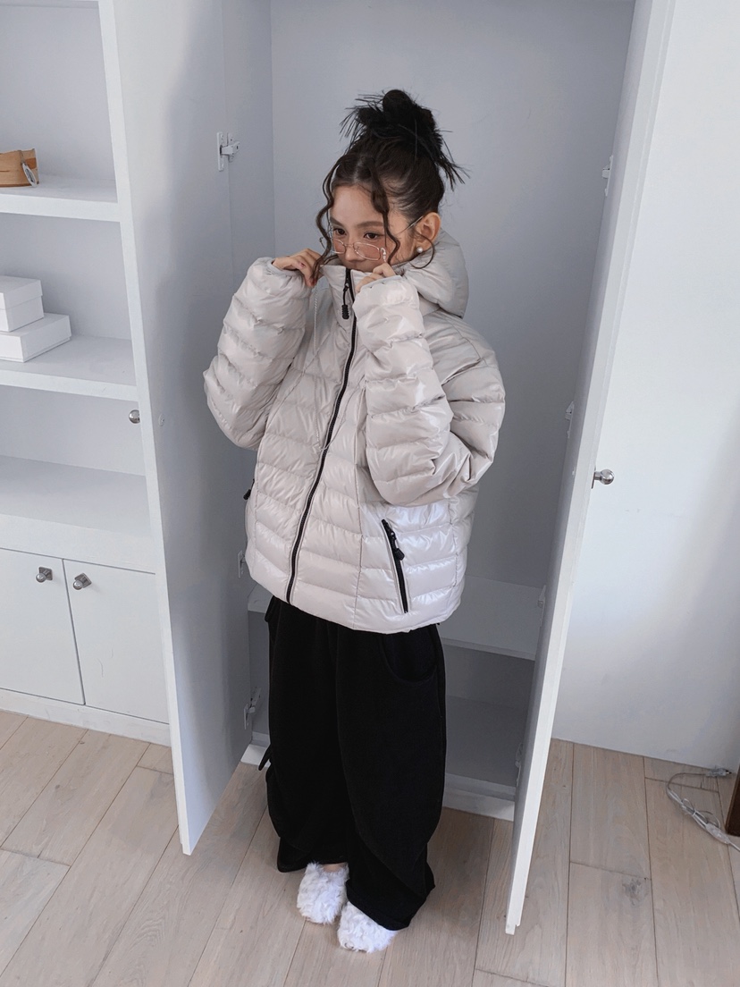 OURWAVE/OUR ROOM東大門㊣代購女裝新款休閑短款羽絨服鴨絨Our Wave/Our Room短款羽絨服