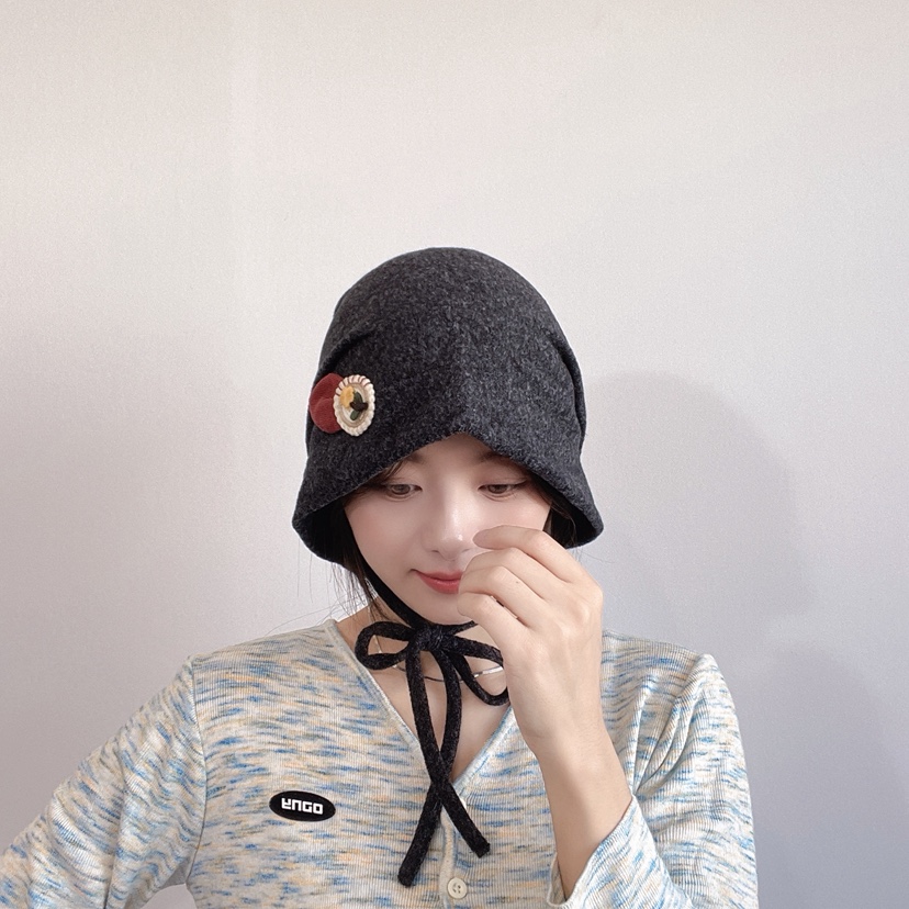 LOVELY HAT東大門㊣代購女裝新款真品25秋冬時尚職業人氣帽子LOVELY HAT帽子圖色1