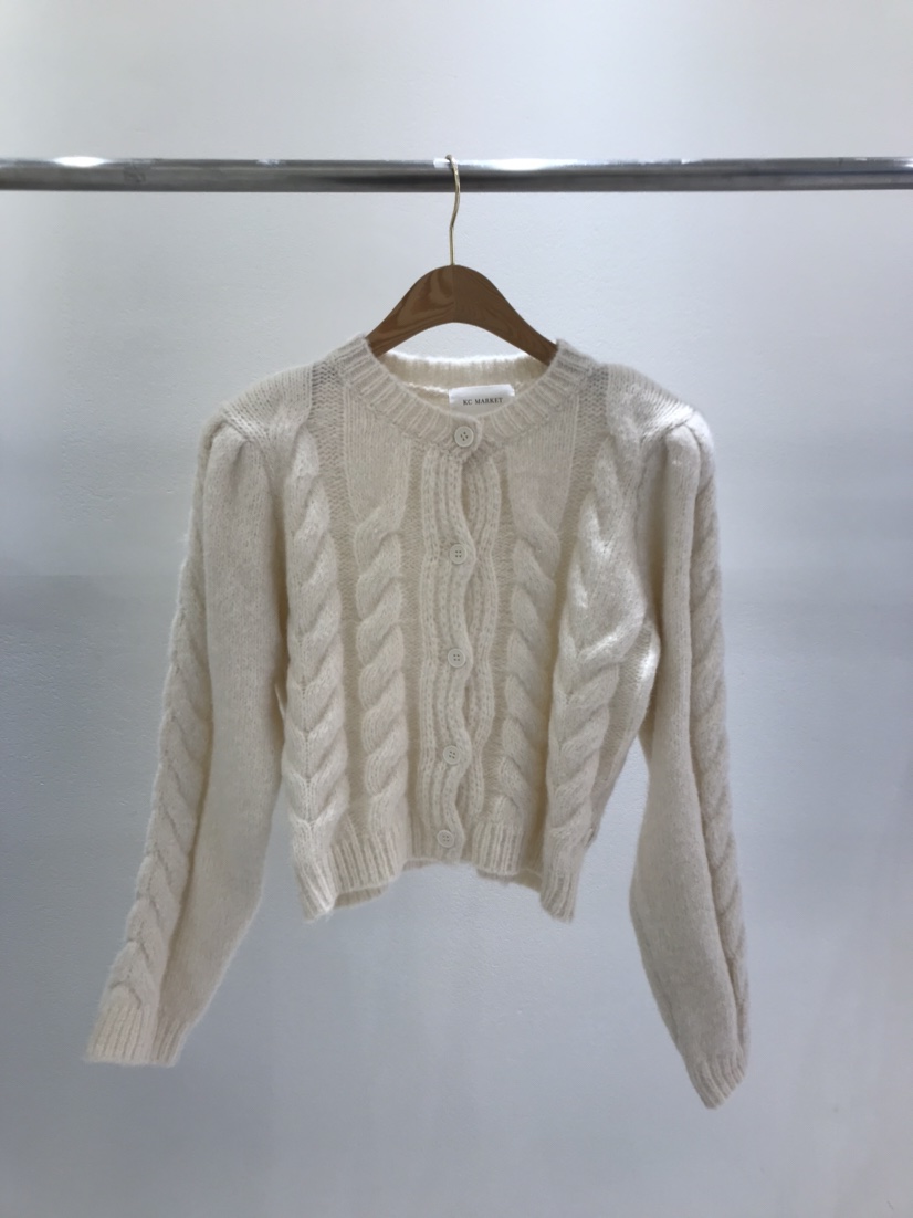 KC MARKET東大門㊣直郵女裝新款時尚人氣休閑25秋冬真品毛衣KC MARKET毛衣圖色2