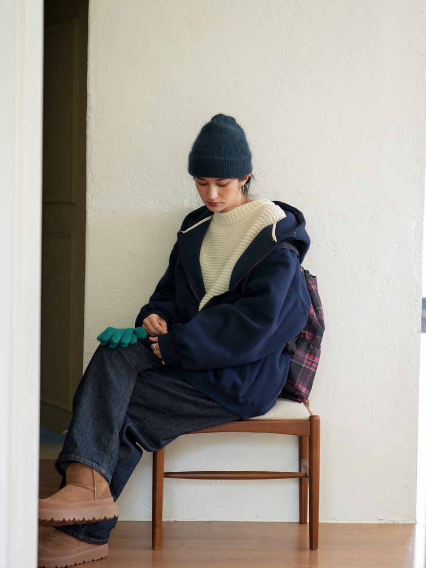 MILUI東大門㊣直郵女裝新品推薦休閑職業25秋冬熱賣衛衣拉鏈MILUI衛衣