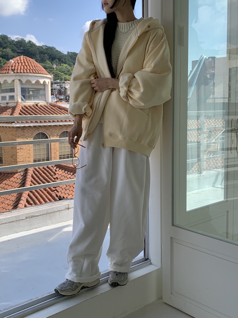 MILUI東大門㊣直郵女裝新品推薦休閑職業25秋冬熱賣衛衣拉鏈MILUI衛衣