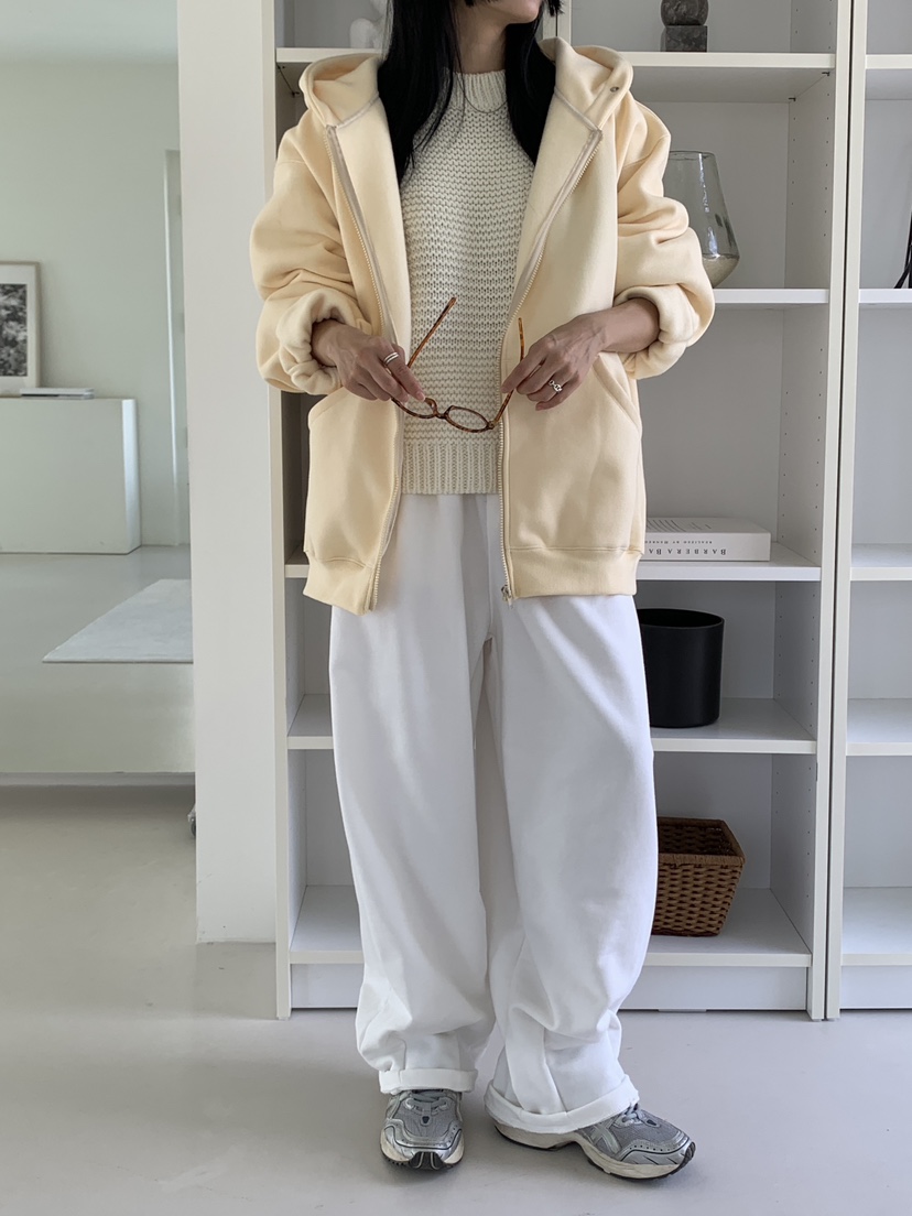 MILUI東大門㊣直郵女裝新品推薦休閑職業25秋冬熱賣衛衣拉鏈MILUI衛衣