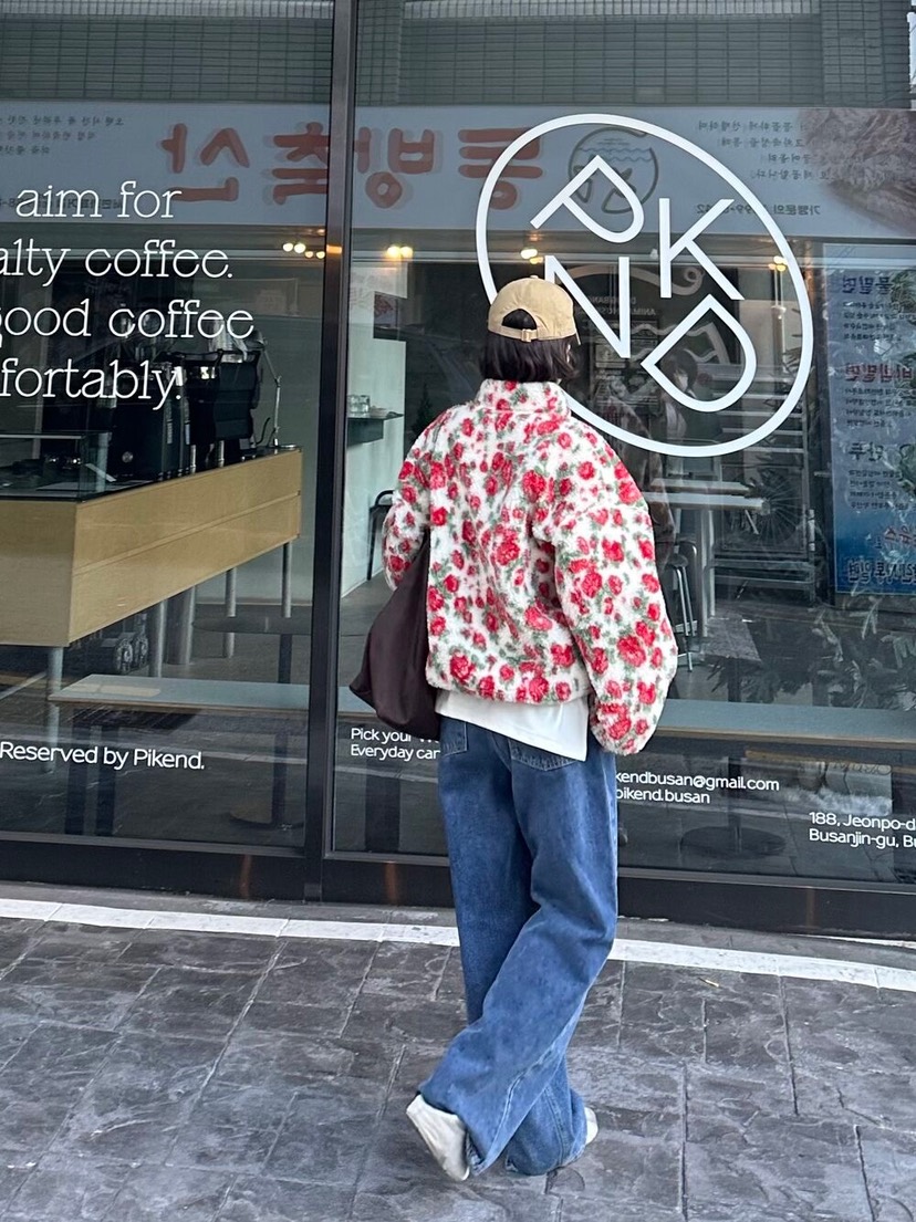 EOMPIT東大門㊣實拍女士新品真品時尚休閑人氣推薦25秋冬牛仔褲EOMPIT牛仔褲