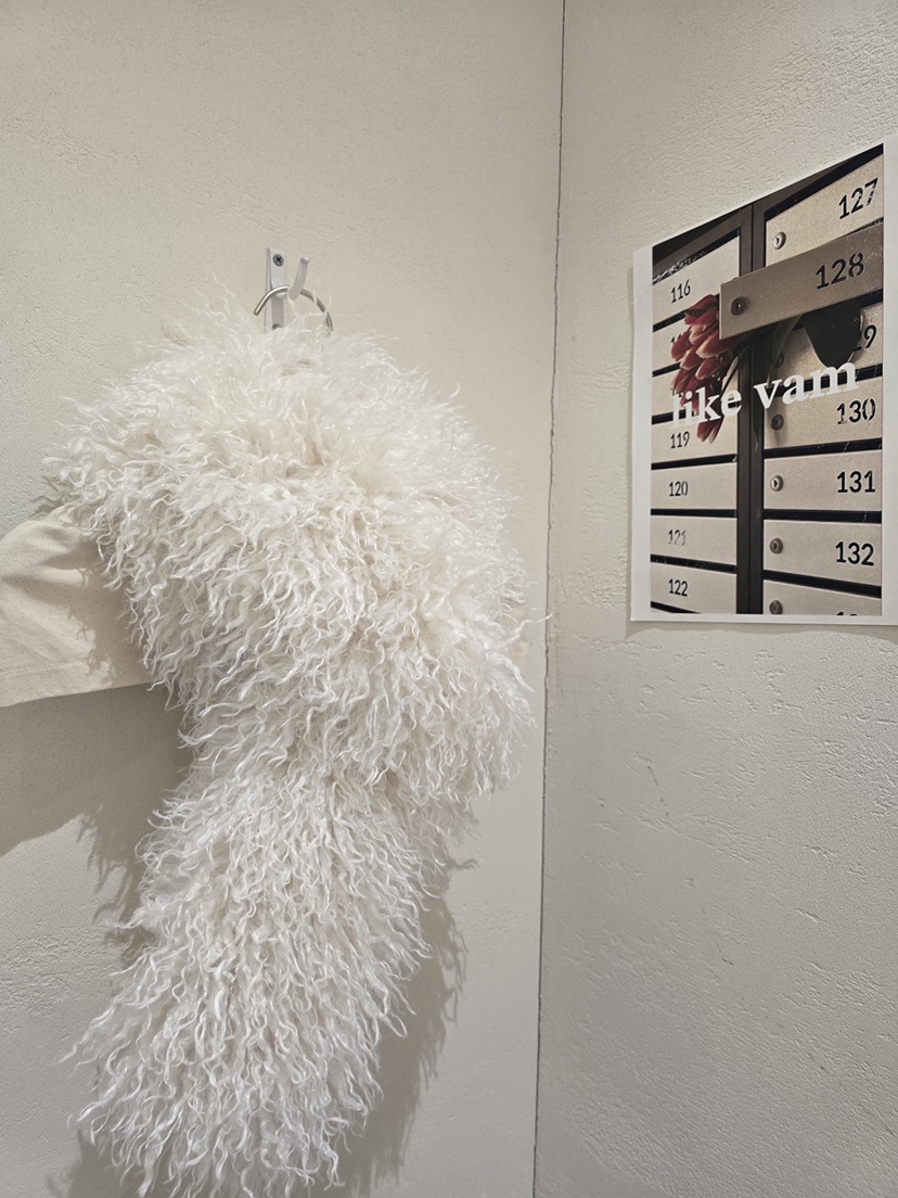 LIKEVAM韓國直郵㊣女裝新品推薦25秋冬休閑真品圍巾披肩圍巾LIKEVAM圍巾/披肩