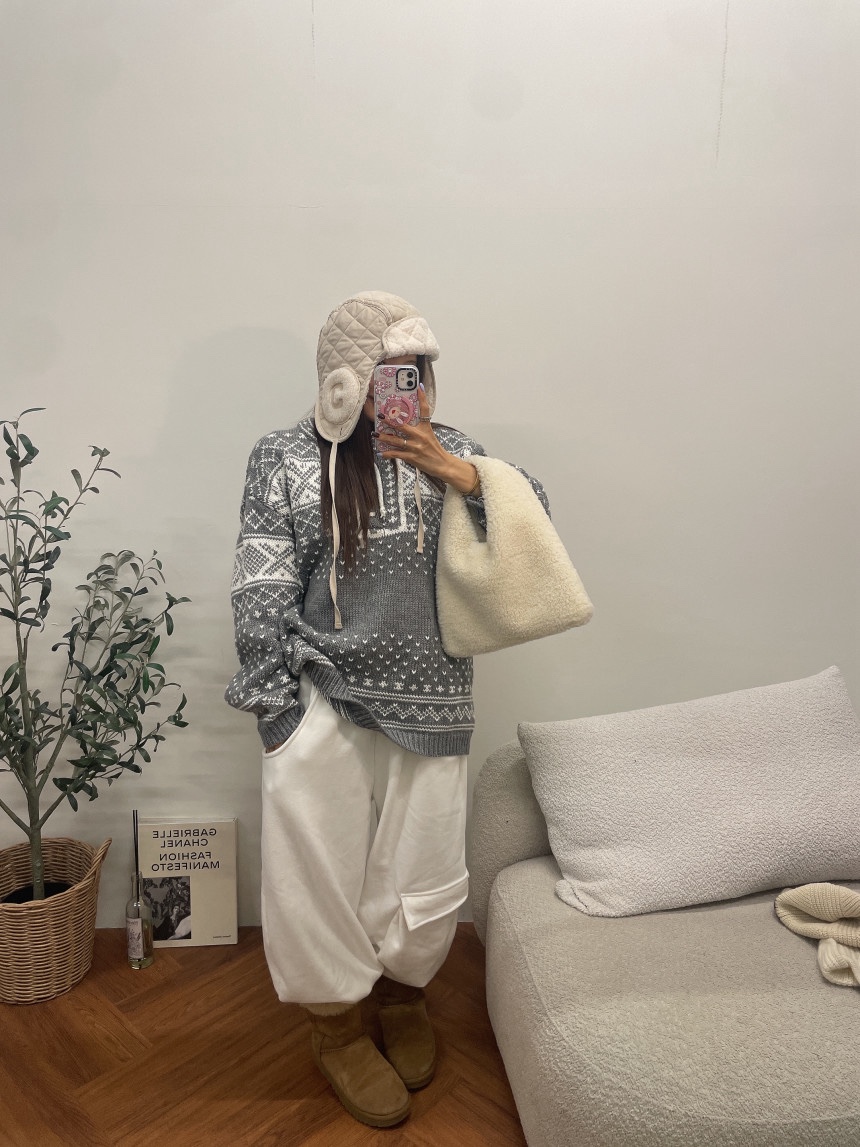 OURWAVE/OUR ROOM韓國直郵㊣女士新款熱賣休閑褲工裝褲加絨Our Wave/Our Room休閑褲