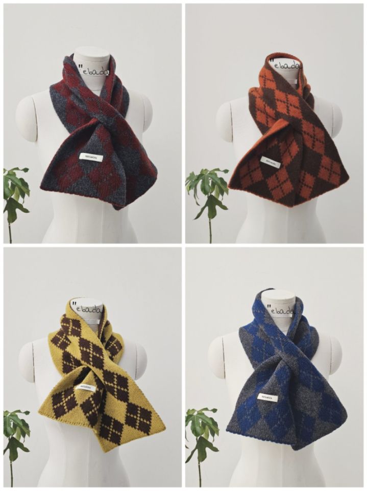 EBADA韓國直郵㊣女士新品25秋冬休閑熱賣人氣時尚推薦圍巾披肩EBADA圍巾/披肩