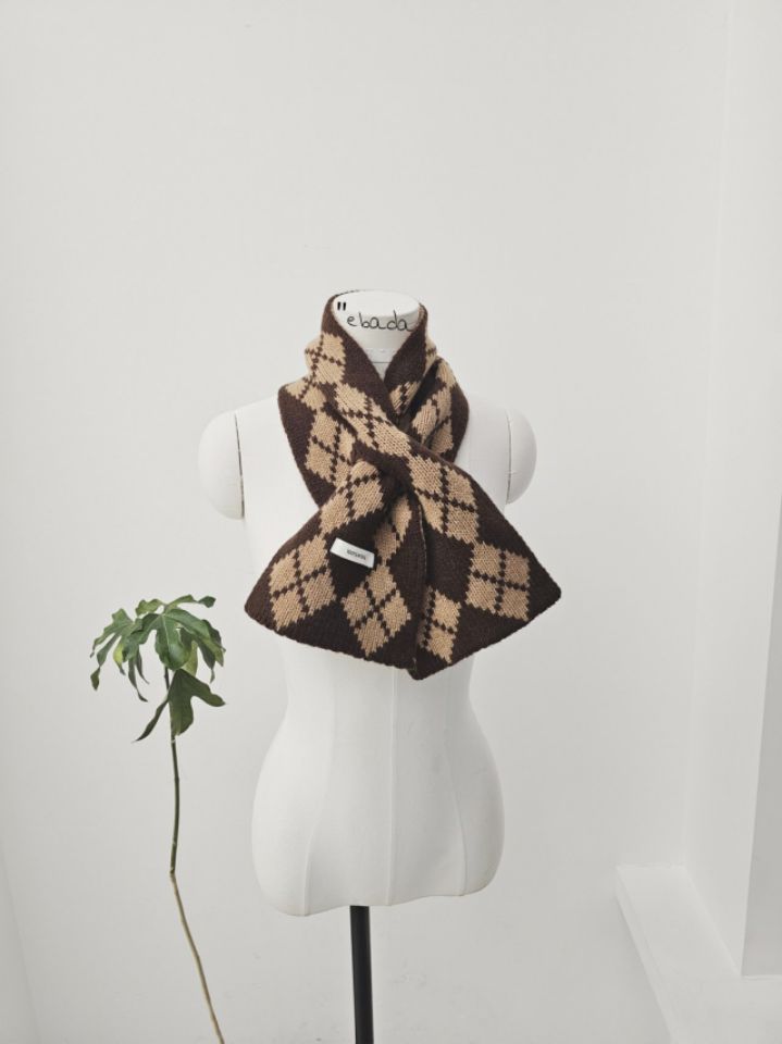 EBADA韓國直郵㊣女士新品25秋冬休閑熱賣人氣時尚推薦圍巾披肩EBADA圍巾/披肩圖色2