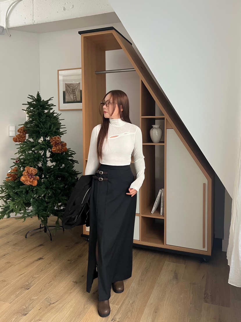 BOLD韓國代購㊣女裝新款推薦時尚熱賣休閑職業人氣25秋冬長袖T恤BOLD長袖T恤