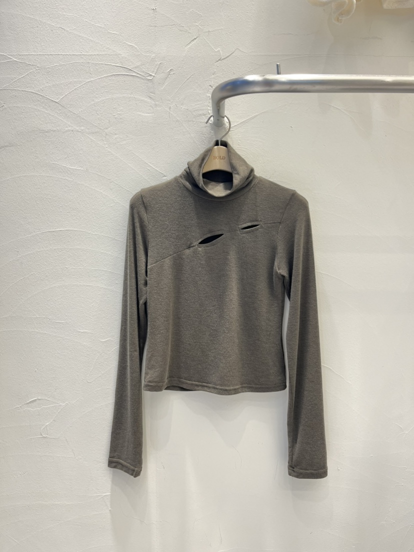 BOLD韓國代購㊣女裝新款推薦時尚熱賣休閑職業人氣25秋冬長袖T恤BOLD長袖T恤圖色1