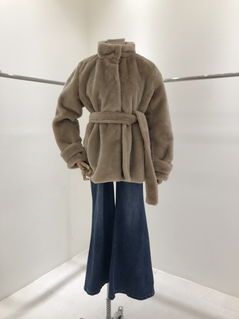 KC MARKET韓國代購㊣女士新品推薦25秋冬休閑熱賣短款大衣KC MARKET短款大衣