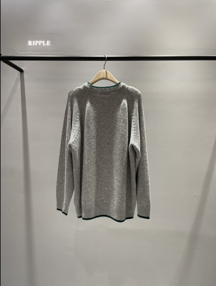 RIPPLE東大門㊣實拍女士新款推薦休閑真品時尚針織衫泰迪熊RIPPLE針織衫