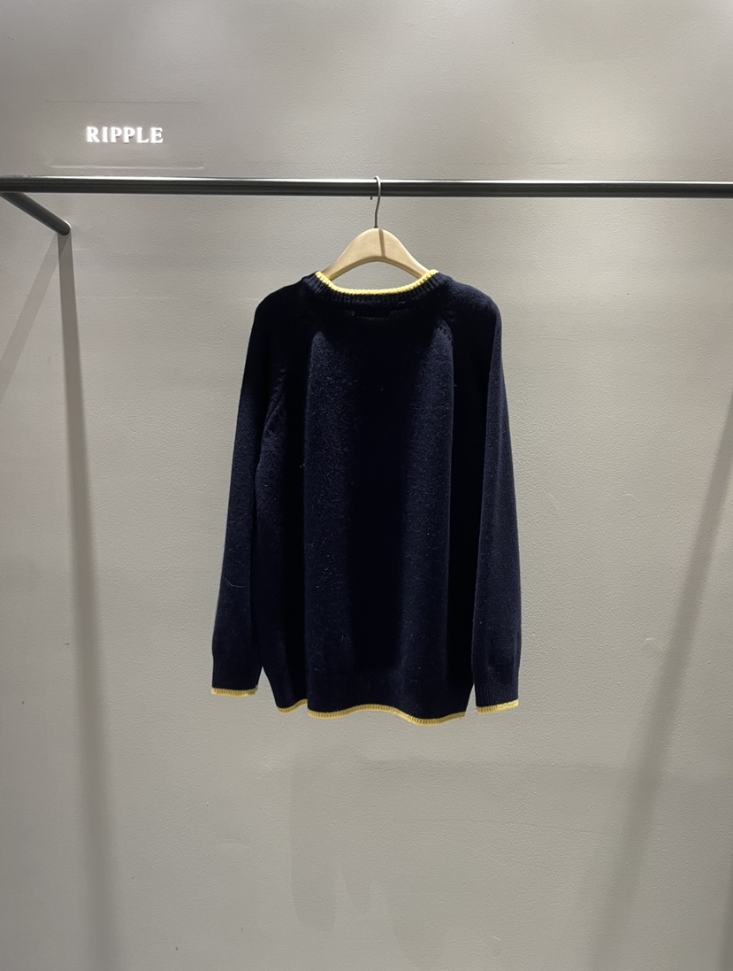 RIPPLE東大門㊣實拍女士新款推薦休閑真品時尚針織衫泰迪熊RIPPLE針織衫