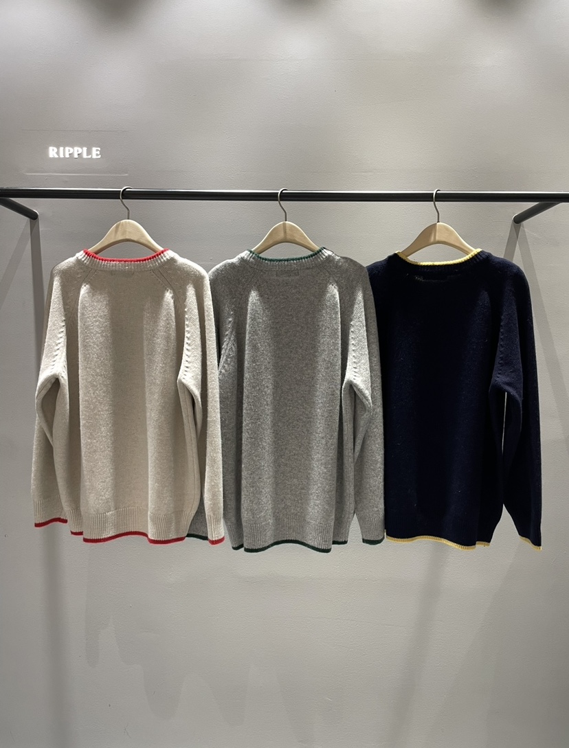 RIPPLE東大門㊣實拍女士新款推薦休閑真品時尚針織衫泰迪熊RIPPLE針織衫