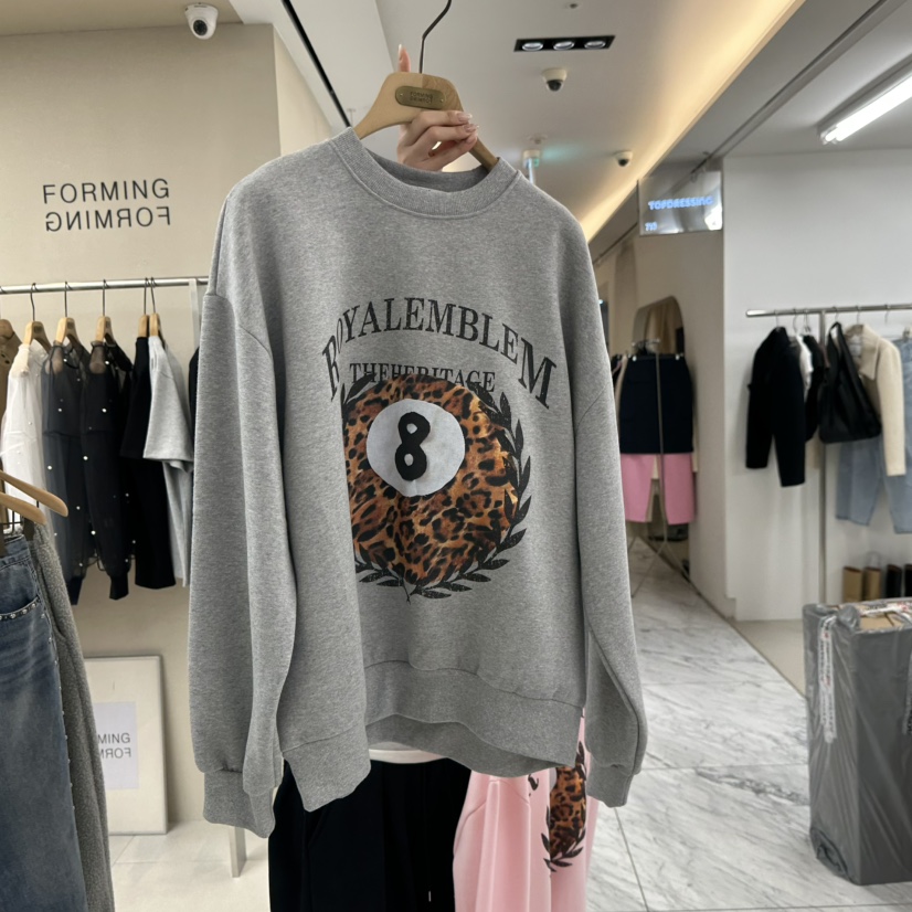 FORMING-P東大門㊣代購女士新款25秋冬熱賣時尚休閑衛衣加絨FORMING-P衛衣圖色1