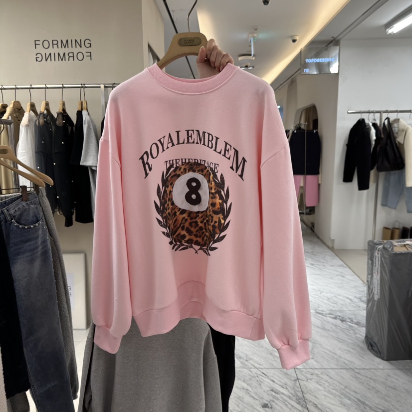 FORMING-P東大門㊣代購女士新款25秋冬熱賣時尚休閑衛衣加絨FORMING-P衛衣圖色2