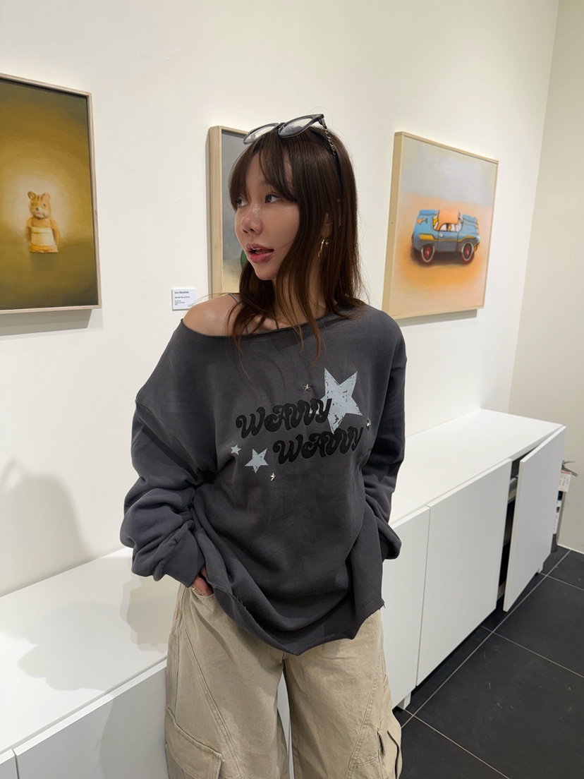 LUMIPLE東大門㊣實拍女裝新品真品25秋冬人氣休閑職業熱賣衛衣LUMIPLE衛衣