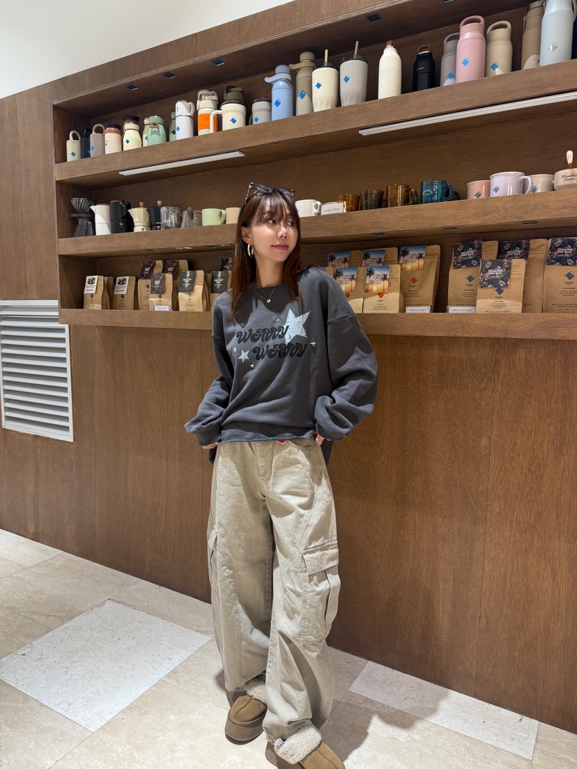 LUMIPLE東大門㊣實拍女裝新品真品25秋冬人氣休閑職業熱賣衛衣LUMIPLE衛衣