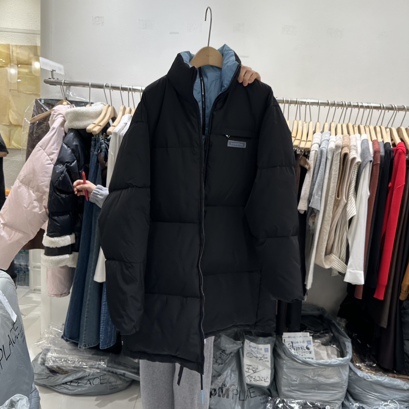 BLUEI-D東大門㊣直郵女士新款人氣熱賣休閑職業長款羽絨服Blue i-d長款羽絨服圖色2