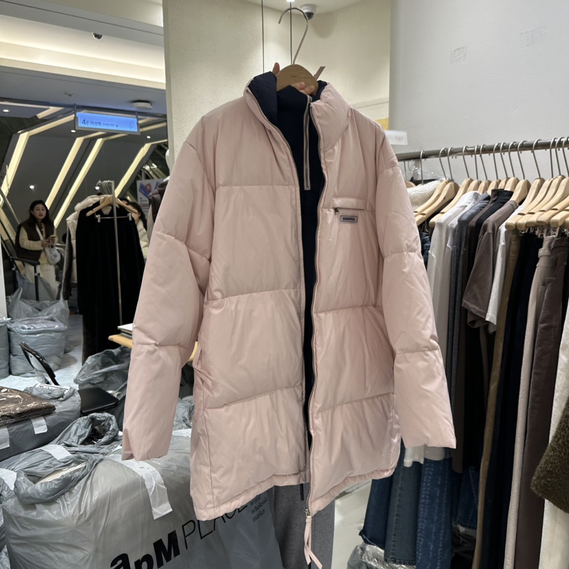 BLUEI-D東大門㊣直郵女士新款人氣熱賣休閑職業長款羽絨服Blue i-d長款羽絨服圖色3