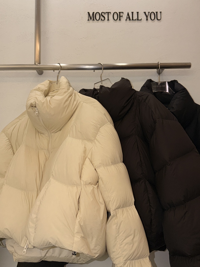 MOST OF ALL U東大門㊣直郵女裝新款休閑人氣短款羽絨服MOST OF ALL U短款羽絨服