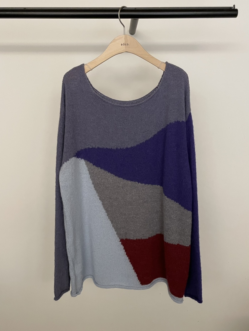 BOLD-A韓國直郵㊣女士新品推薦25秋冬熱賣時尚人氣真品針織衫RE BOLD針織衫圖色3