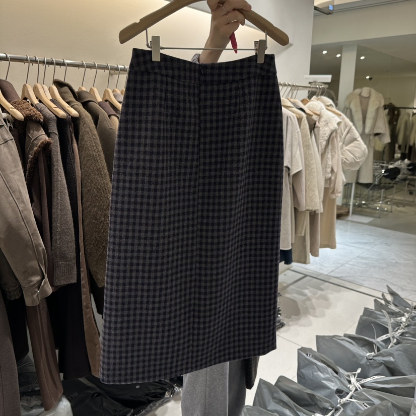 BLUEI-D東大門㊣直郵女裝新款職業真品熱賣人氣時尚休閑長裙Blue i-d長裙