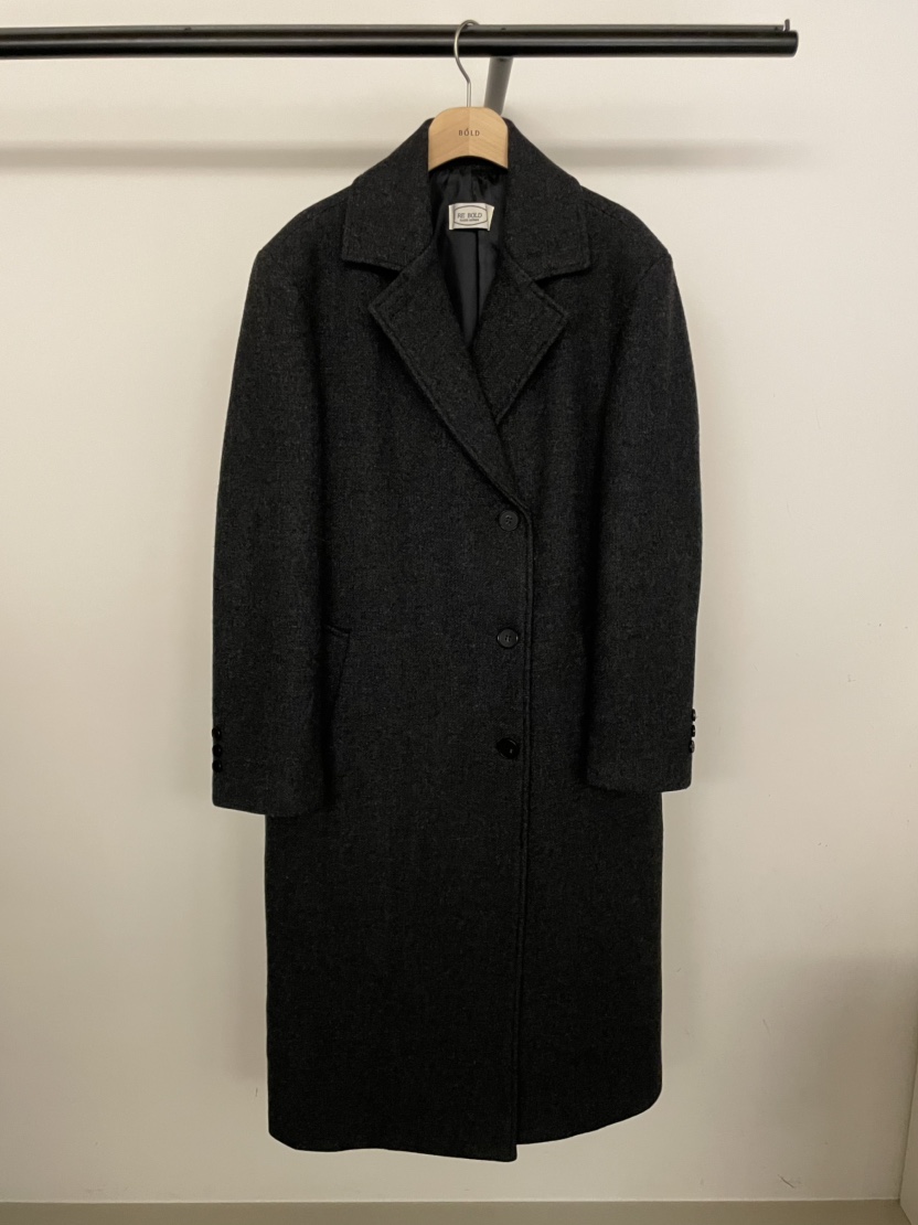BOLD-A東大門㊣代購女士新品人氣真品25秋冬熱賣中長款大衣RE BOLD中長款大衣圖色1