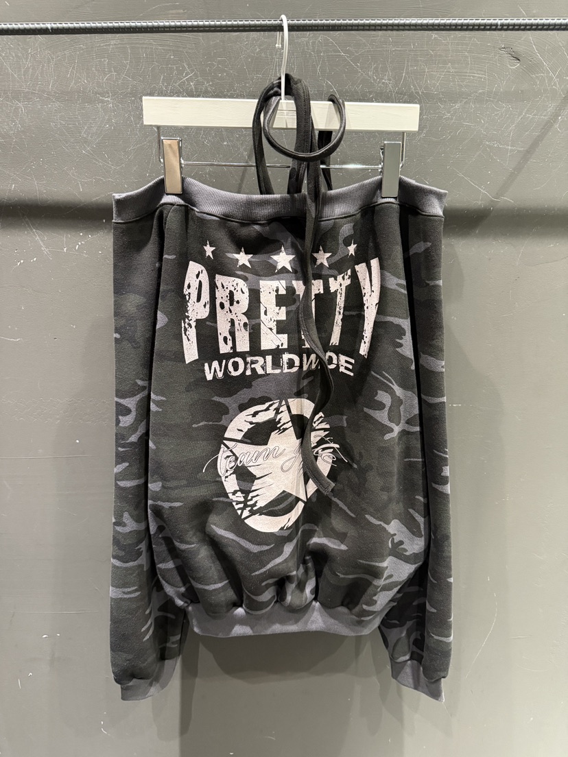 GATELESS韓國代購㊣女裝新款職業時尚熱賣人氣休閑衛衣羊毛GATELESS衛衣圖色1