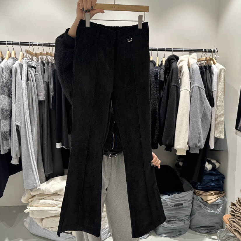 BEENS東大門㊣代購女裝新品休閑人氣真品推薦職業熱賣休閑褲BEENS休閑褲圖色2黑色