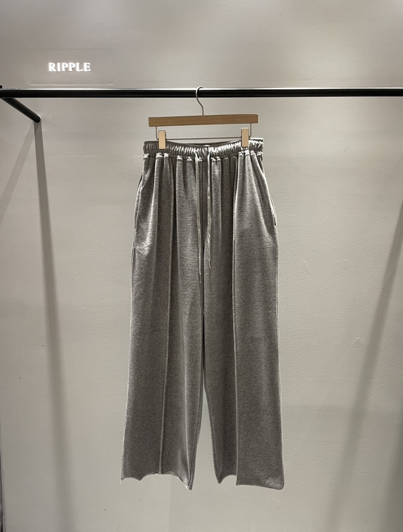 RIPPLE韓國直郵㊣女裝新款25秋冬推薦真品人氣休閑休閑褲喇叭RIPPLE休閑褲圖色1
