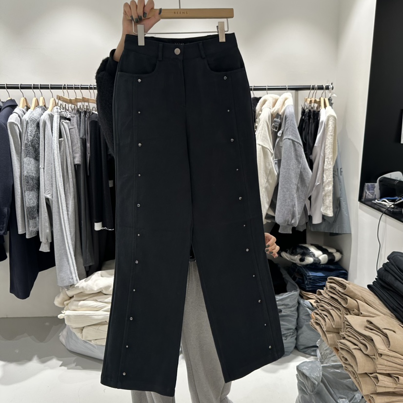 BEENS東大門㊣實拍女士新品人氣推薦休閑職業25秋冬熱賣休閑褲BEENS休閑褲圖色2