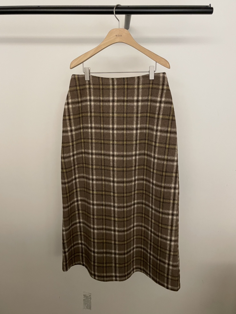 BOLD-A韓國直郵㊣女裝新款時尚25秋冬真品休閑半身裙中短裙RE BOLD半身裙/中短裙圖色1