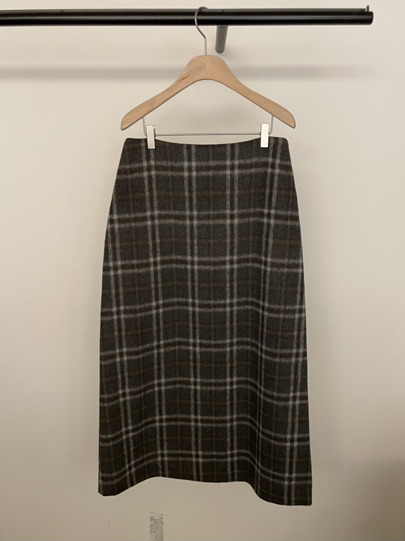 BOLD-A韓國直郵㊣女裝新款時尚25秋冬真品休閑半身裙中短裙RE BOLD半身裙/中短裙圖色2