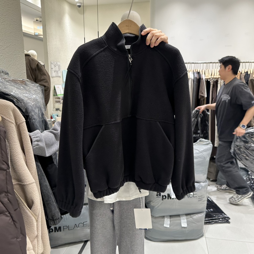 BLUEI-D東大門㊣實拍女裝新款人氣25秋冬推薦時尚職業衛衣Blue i-d衛衣圖色2