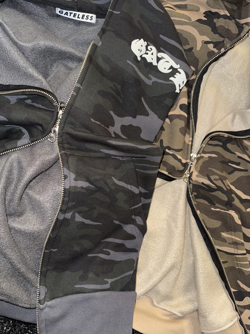 GATELESS韓國直郵㊣女士新品25秋冬職業人氣夾克連帽拉鏈衫GATELESS夾克