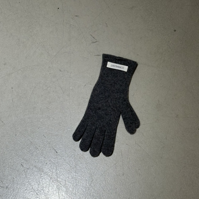 CONNAUGHT韓國代購㊣女裝新款職業推薦25秋冬熱賣人氣真品手套CONNAUGHT手套圖色2墨色