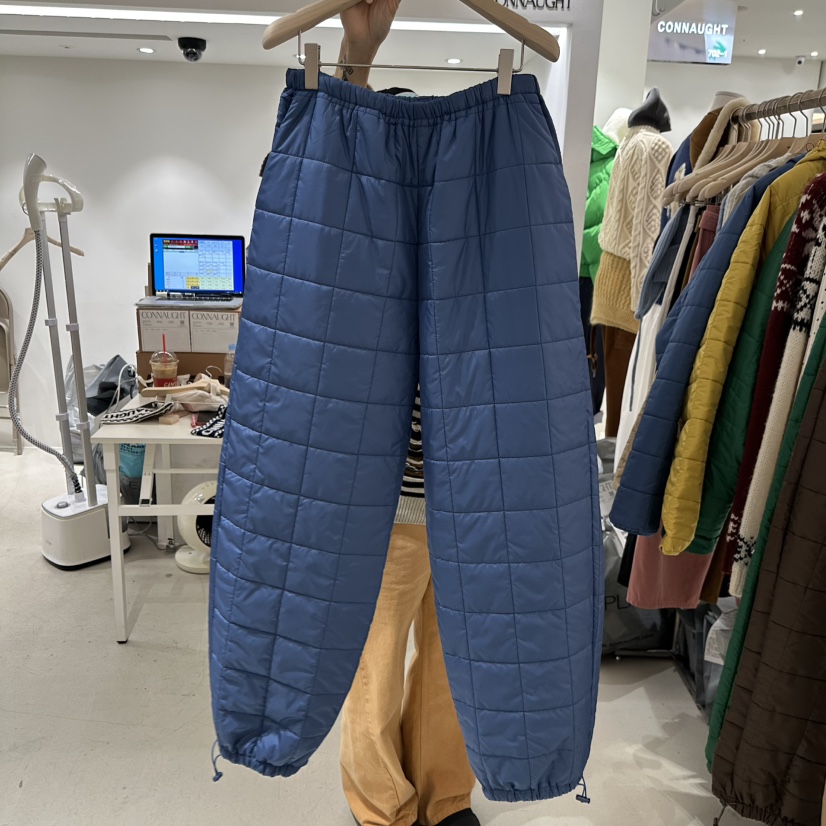 CONNAUGHT東大門㊣代購女裝新品熱賣職業時尚休閑褲絎縫羅紋CONNAUGHT休閑褲圖色2