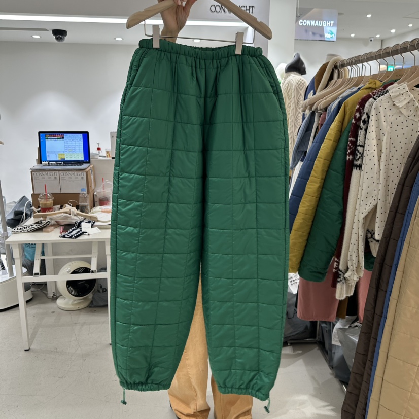 CONNAUGHT東大門㊣代購女裝新品熱賣職業時尚休閑褲絎縫羅紋CONNAUGHT休閑褲圖色4