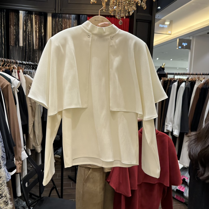 HERISH-HAUTE東大門㊣直郵女裝新款推薦人氣時尚襯衫蕾絲衫HERISH-HAUTE襯衫/蕾絲衫圖色2