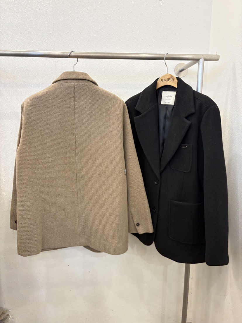 LUMIPLE東大門㊣實拍女士新品推薦真品職業人氣25秋冬時尚夾克LUMIPLE夾克